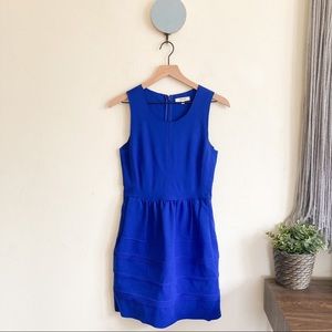 Madewell | Pocket Abroad Stretch Dress Cobalt Blue